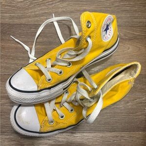 Converse Kids Bright Yellow High-Tops